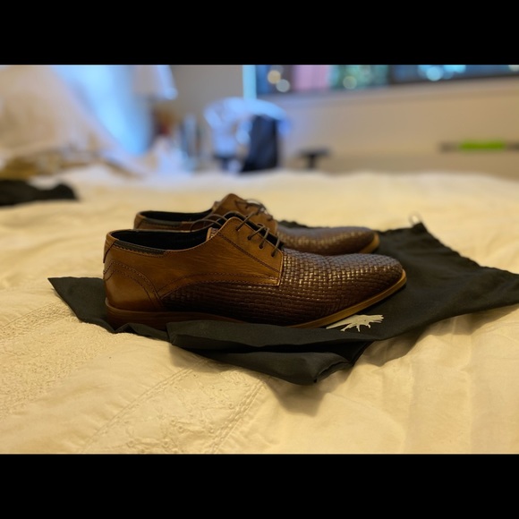 Men’s woven dress shoes, Goodwin Smith, size US 9 / UK 8 - Picture 5 of 5